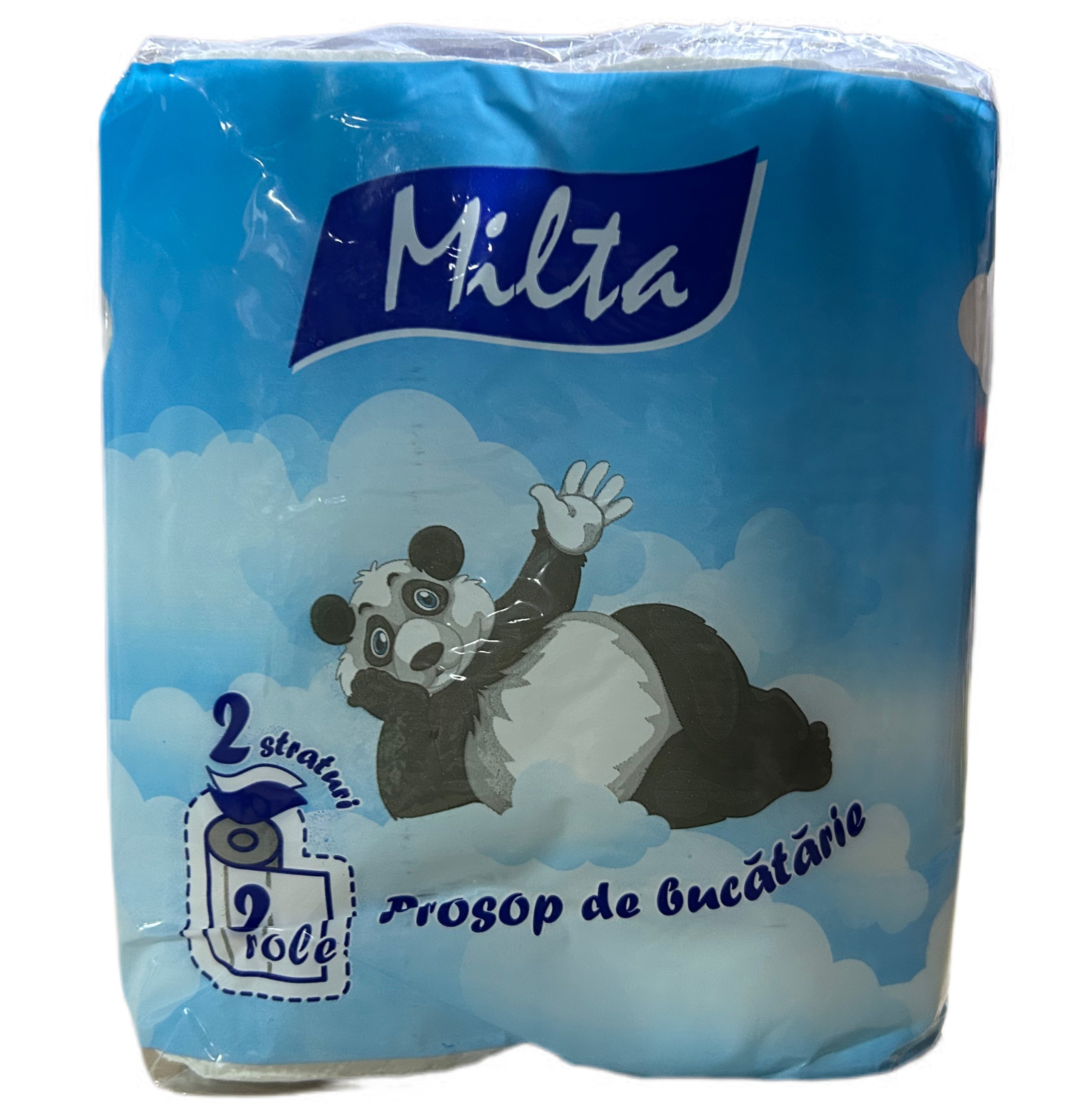 Prosop hirtie alba Panda MILTA 2 rul