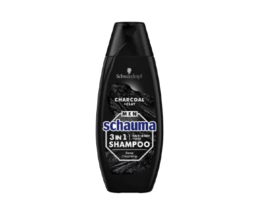 SHAUMA 400ml MEN Charcoal 3 in 1