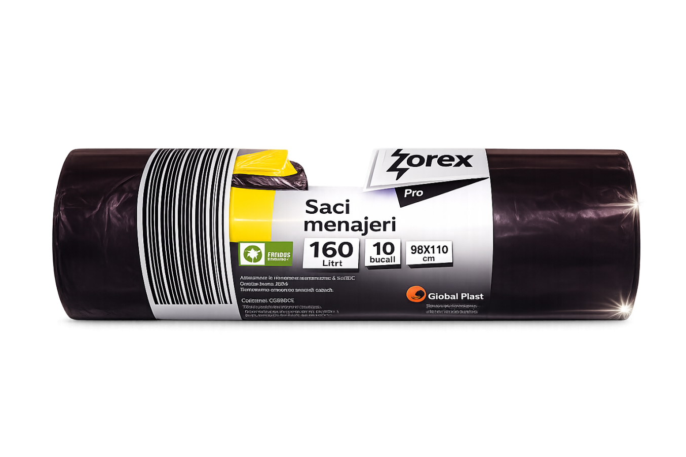 Saci pt gunoi Zorex 160L*10 buc (GSM160)