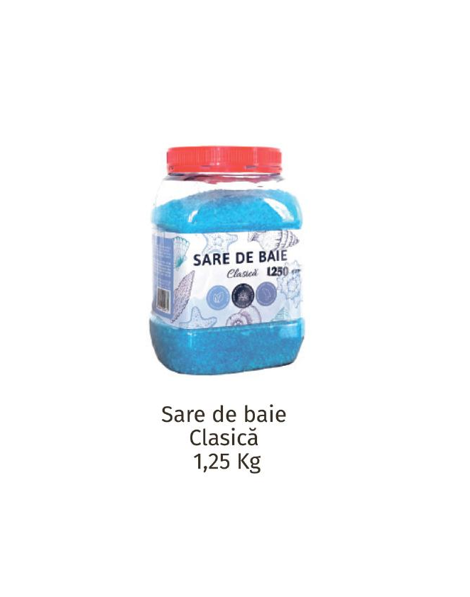 Sare de baie cu aroma de Clasica 1250gr