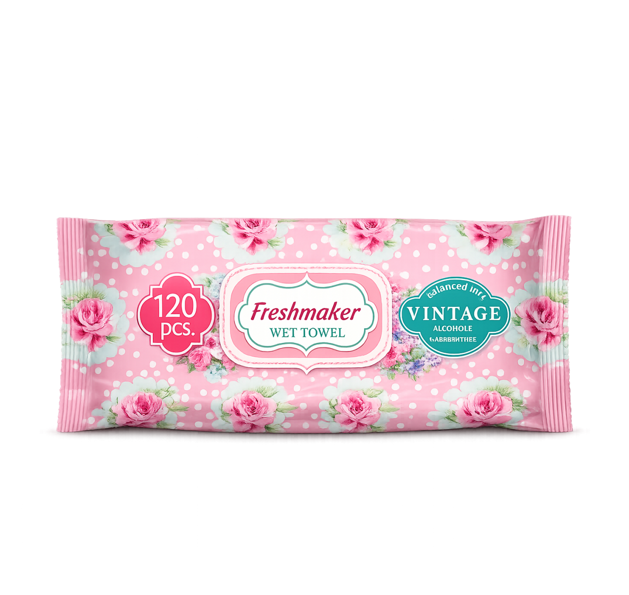 Servetele umede cu capac Freshmaker Vintage 120buc