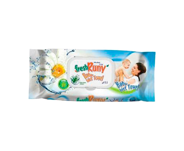 Servetele umede cu capac FreshRuny 120buc