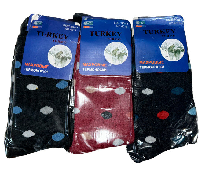 Носки женские (36-41) 4013-9 (сет 12 шт)