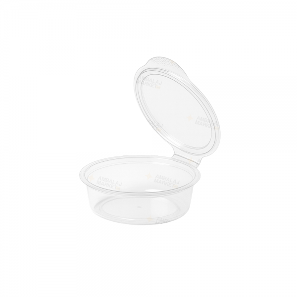 Sosiere oval + capac 50ml (set 100 )