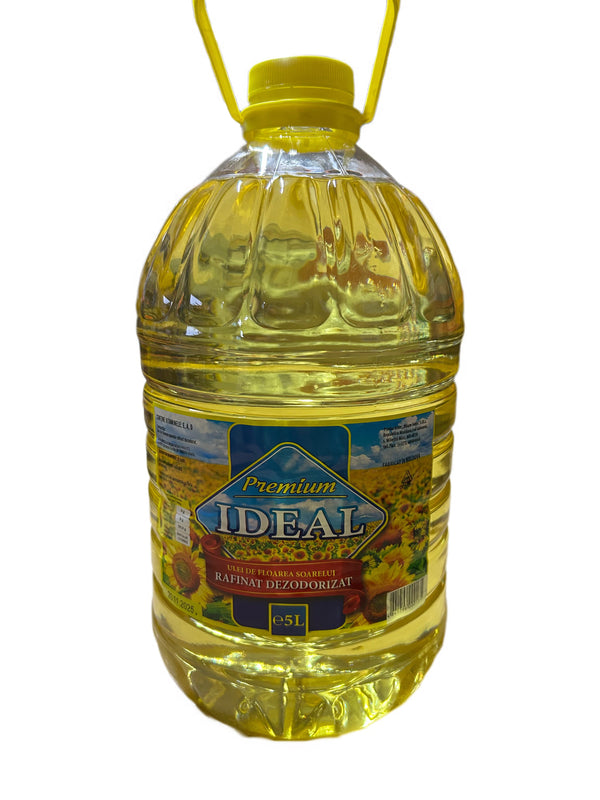 Ulei rafinat dezodorizat "IDEAL" 5L