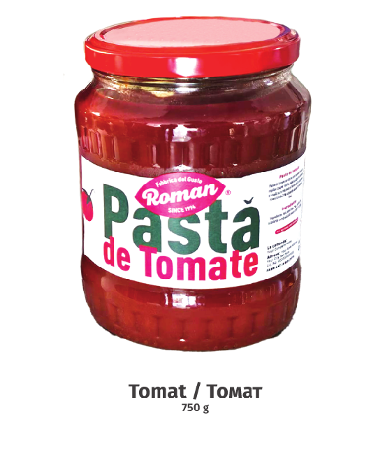 Pasta de tomate Roman 720gr